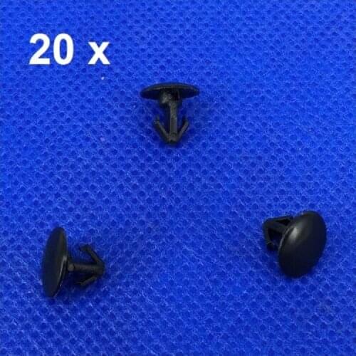 For Nissan Qashqai Rear Door Rubber Seals Trim Fastener Clips Weatherstrip Clips