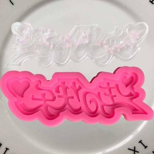 Happy Birthday Silica Gel Mobile Phone mould Decoration DIY Mode XGY-89