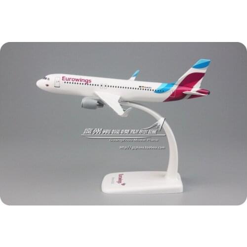 19cm Eurowings A320-200 D-AIZV 1:200 Assembled Airplane Model for Aircraft Collector Plane Model