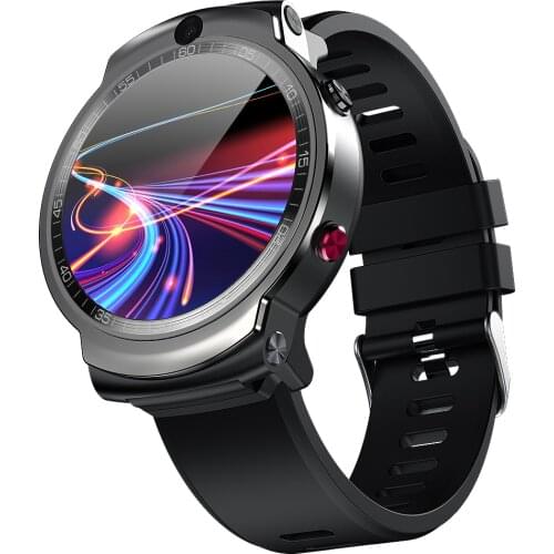 Dial Rotatable 4G Smart Watch 3+32GB GPS Smartwatch 8MP+2MP Cameras Video Call Android IOS Compatible Waterproof For Men Women