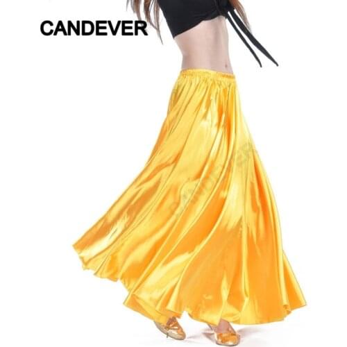Belly Dance Bellydance Gypsy Spanish Oriental Performance Professional stage Costumes For Women India top Long Satin Maxi Skirts