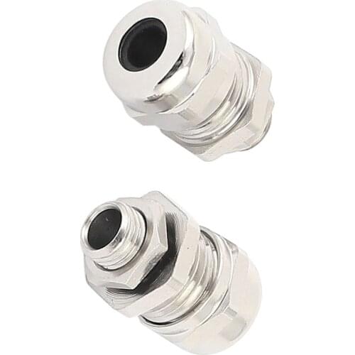 2 Pieces New Style M8 Waterproof Disengagement Cable Gland for 2-5mm Cable Wire
