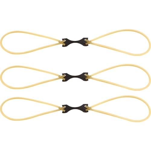 3Pcs/lot Slingshot Fishing Rubber Band Hunting Shooting Sling Shot Catching Fish Catapult