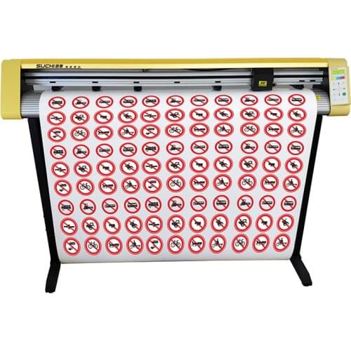 4 Feet Cutting Plotter Vinyl Flex Cutting Plotter Car Sticker Cutter Window Film Cutting Machine Contour Artcut Cutting Plotter