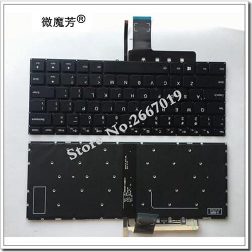 English keyboard For LENOVO for Ideapad 110-14 110-14ibr US Laptop Keyboard Backlight