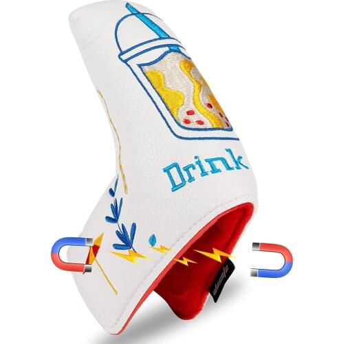 Golf club Putter wedge Headcover for Blade Golf Putter With Magnetic Golf Headcovers