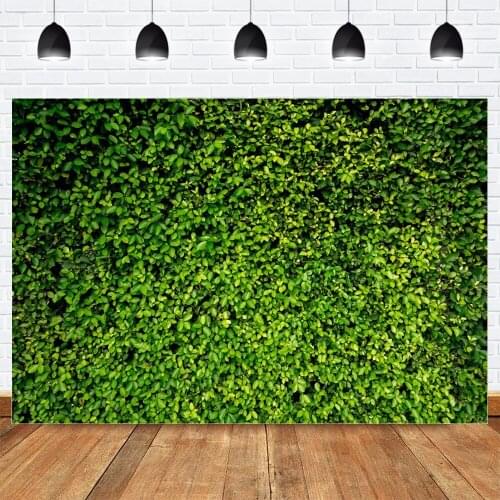 Jungle Green Leaves Backdrop for Photography Spring Forest Safari Party Background Photocall Newborn Birthday Party Backdrops