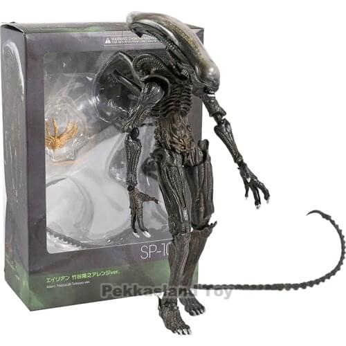 Figma SP-108 Alien / SP-109 Predator 2 Takayuki Takeya Ver. PVC Action Figure Collectible Model Toy