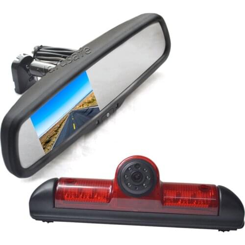 Vardsafe VS505R Reversing Camera & Replacement Rear View Mirror Monitor for Fiat Ducato / Peugeot Boxer / Citroen Jumper Relay