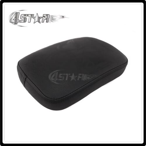Motorcycle Suction Cover Leather Gripper Cross Passenger Rear Seat For Harley Cruiser Chopper Custom XL883 XL1200 X48 X72