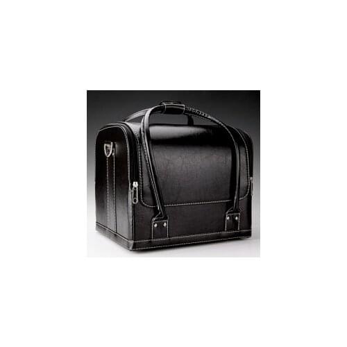 Close-Up Leather Bag - Glaze Magic Tricks Magicians Carrying Bag Stage Street Accessories Illusions Props Gimmick Mentalism