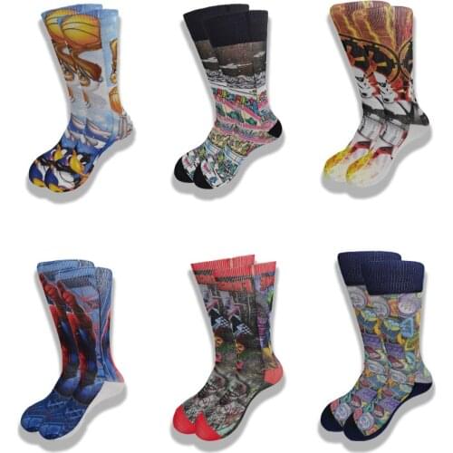 LVSIDI Mens White Socks