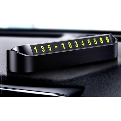 Temporary Parking Card Phone Number Card Plate for Great Wall Haval Hover H3 H5 H6 H7 H9 H8 H2 Emblem M4 Wingle 5for chery lifan