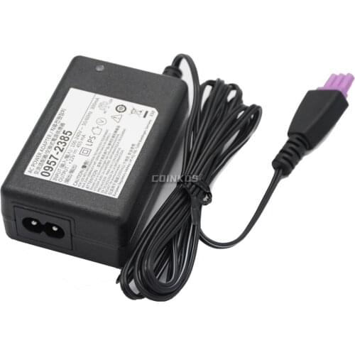 Original 0957-2385 22V 455mA Printer Adapter Charger For HP 0957-2403 ADP-10FR AA Power Supply With EU US UK US Cable Cord