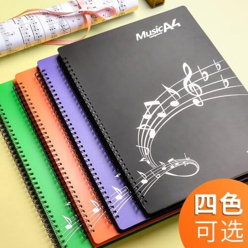 Candy Color Score Folder A4 Data Music Folder Staff Folder Piano Music Subfolder 20 Pages 30 Page Insert Folder