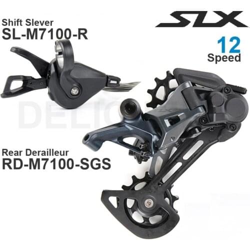 SHIMANO SLX M7100 1x12v Groupset 12-Speed Shifter Rear Derailleur SGS SHADOW for MTB Bike Original parts