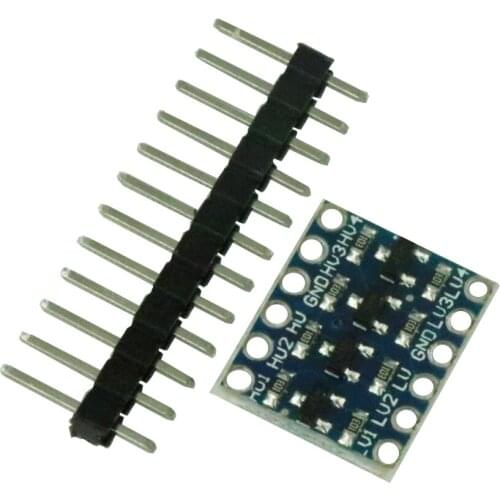 5PCS IIC I2C Logic Level Converter Bi-Directional Board Module 5V/3.3V DC For Arduino With Pins