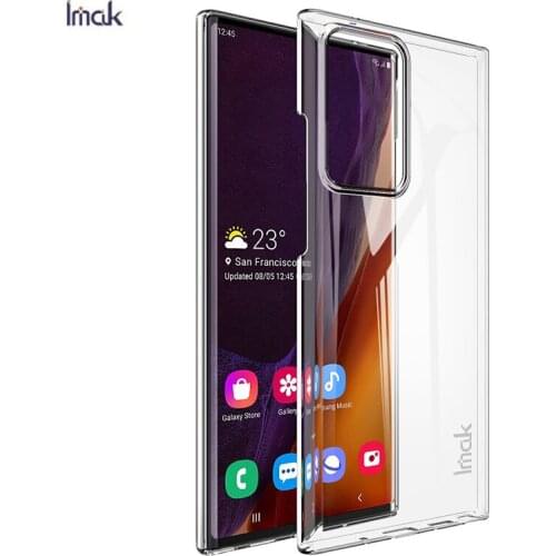 IMAK Crystal Clear Case for Samsung Galaxy Note20 Cases Hard Full Protection Cover For Galaxy Note 20 Ultra Phone Cover