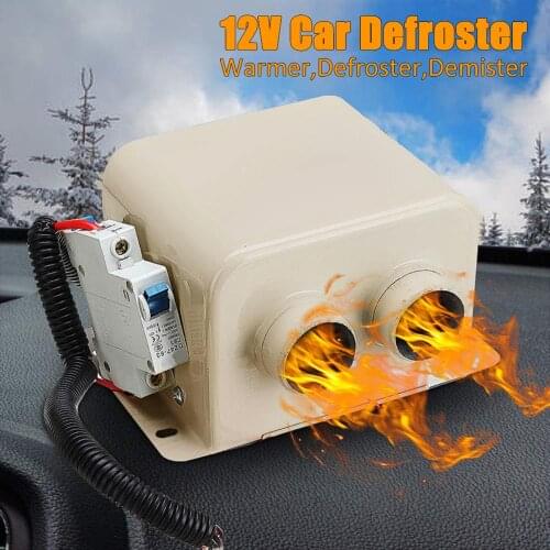 SALE TOP Car Heater Defroster Electrical Appliances Defroster 12V Winter Car Windscreen 2 Holes Defroster Demister Dropshipping