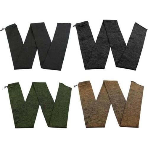 Outdoor Hunting Long Gun Sleeve Cover Sock Rifle Shotgun Pouch Sleeve Protective Cover Silicone Storage Case