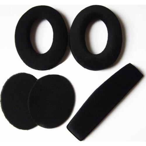 Replacement Ear Pads Earpads Cushion Pillow for Sennheiser HD515 HD555 HD595 Headphones with Headband