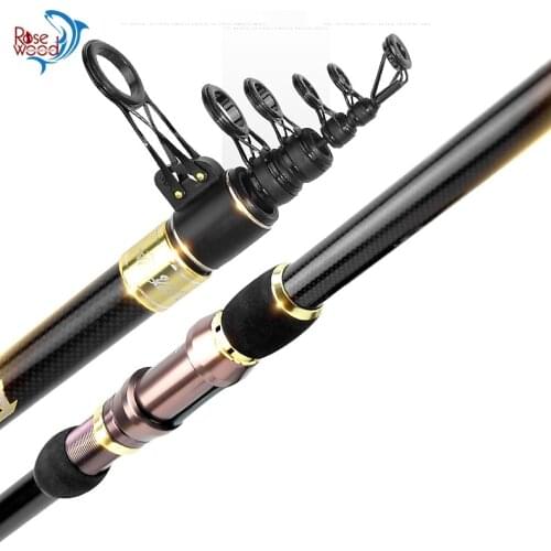 High Performance Fishing Pole 3.6m 3.9m 4.2m 4.5m Superhard Telescoping Rod For Saltwater Freshwater Inshore Offshore Outdoor