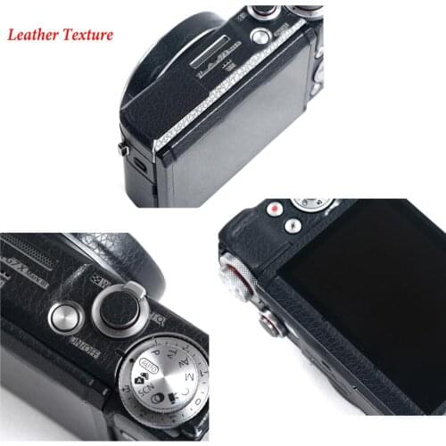 Anti-Scratch Camera Body Film Kit for Canon G7X MarkIII G7XIII G7XM3 G7X3 protective sticker Leather Texture Carbon Fiber