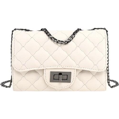 Female bag 2020 new small CK classic diamond chain bag small square bag shoulder messenger bag purses and handbags