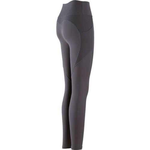 Winter women 7/8 25'' inseam high-rise wide waistband Sport Fitness yoga pants safe gym sides pockets sweat wicking leggings