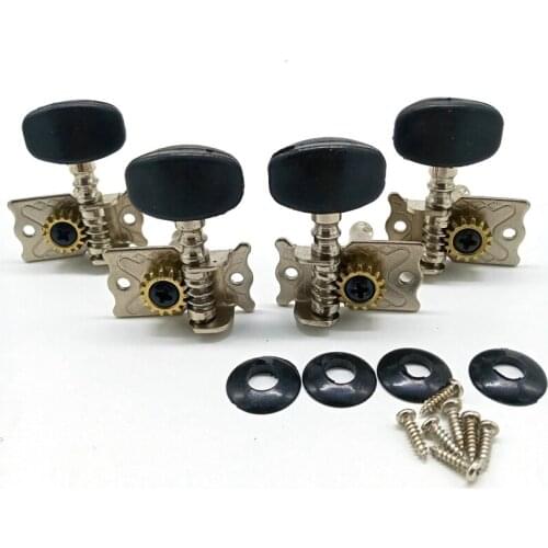 1 Set Tuning Pegs Tuners Machine Heads 2R 2L for 4 String Ukulele Guitar Bass Parts