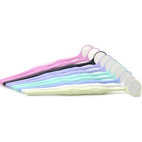 10pcs/box Dental Double sided Mouth Mirrors Autoclavable Premium Front Surface Mouth Exam Reflector Oral Mirror Tooth Whitening