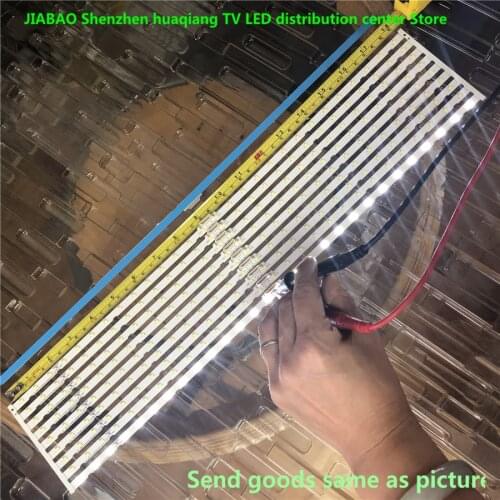 10pcs LED Backlight for UE43NU7100 43NU7100 UE43UN7020 V8N1-430SM0-R0 LM41-00606A UE43NU7199 UE43NU7195 BN96-45954A BN61-15482A
