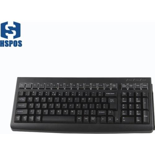 101 KEYS usb programmable keyboard Swipe keyboard magnetic card readers for pos cash register
