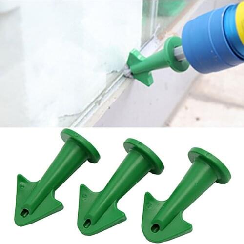 3 Pcs Silicone Glass Spatula Glue Shovel Cement Scraper Tool Caulking Sealant Finishing Grout Floor Cleaning Tile Dirt Tool