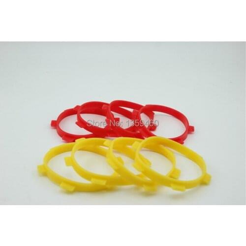 4pcs 85mm Stick Tire Ring For Tire Glue/ Gluing Bands(Fits For 1/8 buggy 1/10 Short-Course 1/8 Short-Course) Red or Yello