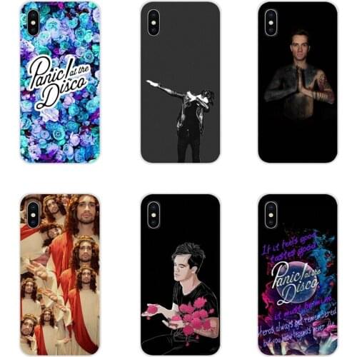 Accessories Phone Shell Covers Brendon Urie Panic at the Disco For Motorola Moto X4 E4 E5 G5 G5S G6 Z Z2 Z3 G G2 G3 C Play Plus