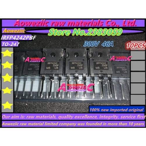 Aoweziic 100% new imported original IRFP4232PBF IRFP4232 TO-247 60A 250V / IRFP4242PBF IRFP4242 TO-247 300V 46A transistor