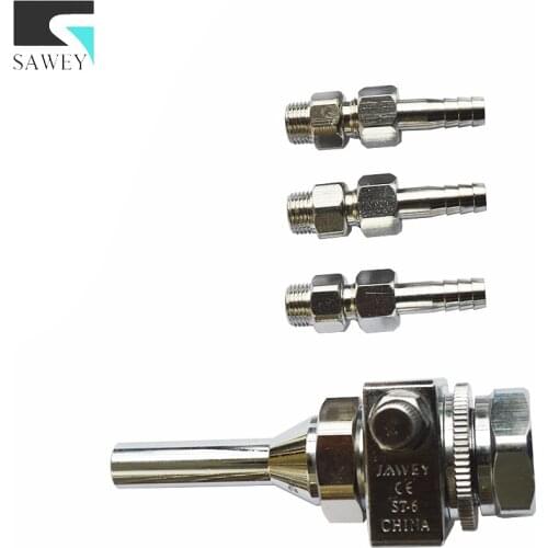 SAWEY ST-6 Extension pole automatic paint spray gun,Free shipping 0.5 /1.0/ 1.3/ 2.0mm