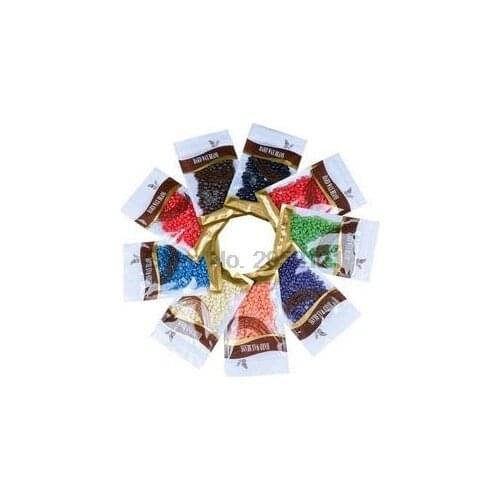 By dhl or ems 200bags 100g Hard Wax Beans Flavor Paper Depilatory Wax Waxing Pellet Body Beauty Arm pit Leg Hair Epilation new