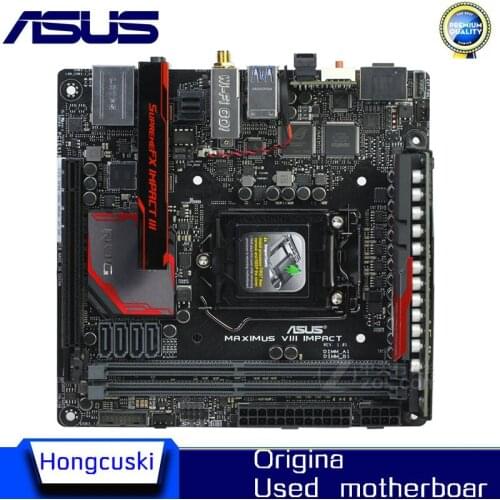 For ASUS MAXIMUS VIII IMPACT original motherboard Socket LGA1151 DDR4 Z170 Desktop Motherboard
