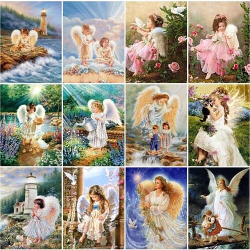 EverShine 5D Diamond Embroidery Full Square Girl Picture Rhinestones Diamond Painting Portrait Cross Stitch Girl Mosaic Kits