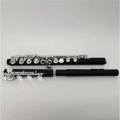 Brand New 17 Keys Closed Holes Flute C Tune Synthetic Wood Nickel Plated Flute Professional musical instrument With Case