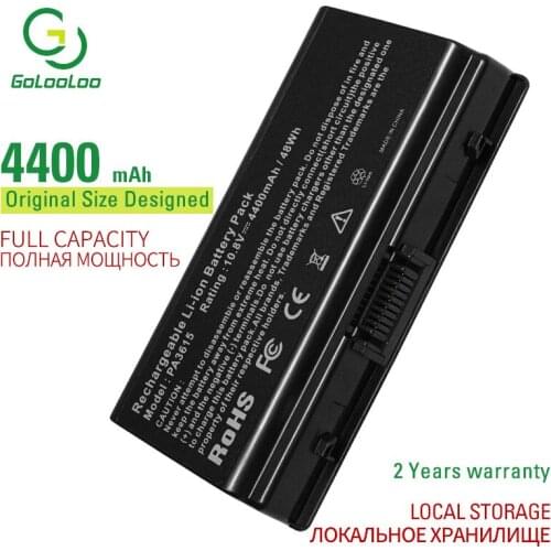 Golooloo 6 cells laptop battery PA3615U-1BRM PA3615U-1BRS for Toshiba Satellite Pro L40-15A L40-15C L40-15D L40-15E L40-17E