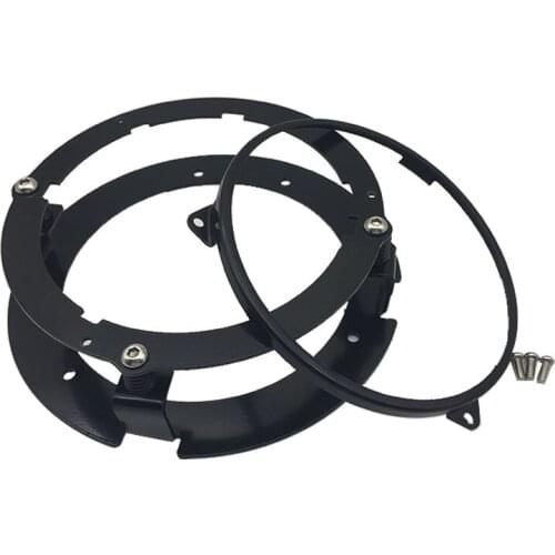 1PCS 5 3/4'' Headlight bracket Kit 5.75 inch headlamp Mounting trim bracket for Motorcycle