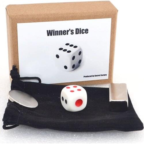 Winners Dice Mentalism Magic Tricks Stage Close Up Magia Dice Prediction Magie Mentalism Illusion Gimmick Props Magicians