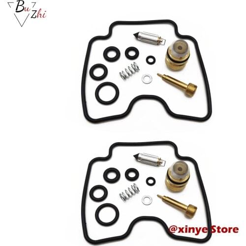 Motorcycle engine carburetor repair kit floating needle seat parts for Yamaha V-Star 1100 XVS1100 1999-2005 XVS 1100