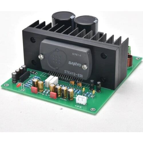 The lost artifact STK later produced high-power beautiful sound thick film STK412-530 power amplifier test finished board