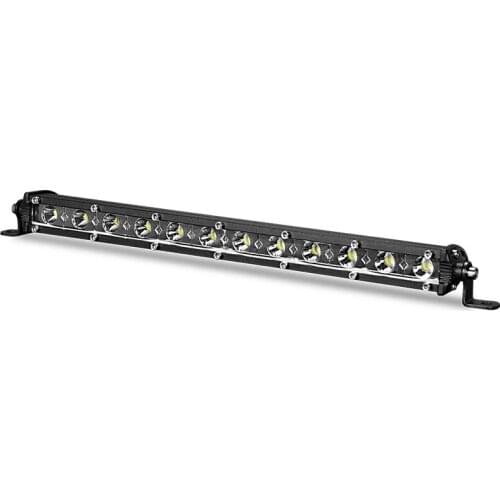 13 inch Ultra Slim LED Light Bar Single Row Light Bar Driving Lamp Spot Flood Beam 6000K 12V 24V For Offroad Car Truck ATV UTV