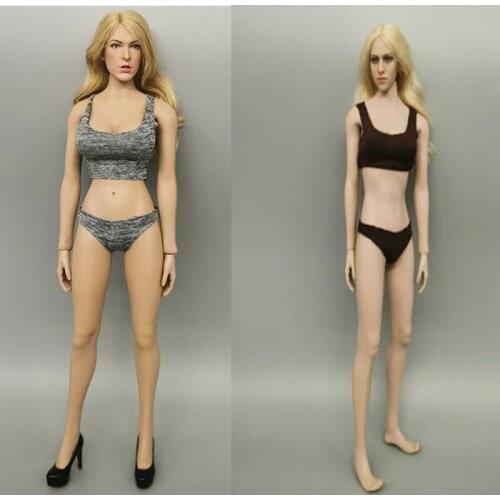 In Stock 1/6 Scale Female Bikini Underwear Briefs Sexy Suit Fit 12" TBL Action Figure Body Clothing Accessories