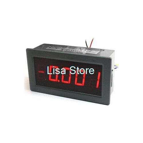 YB5145B DC 5A 4 1/2 Red LED Digital Display Panel Guage AMP Ampere Meter Ammeter